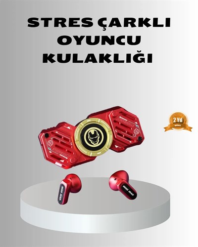 Taşınabilir Bluetooth Müzikli Spinner – Enerjik, Şık ve Eğlenceli Tasarım