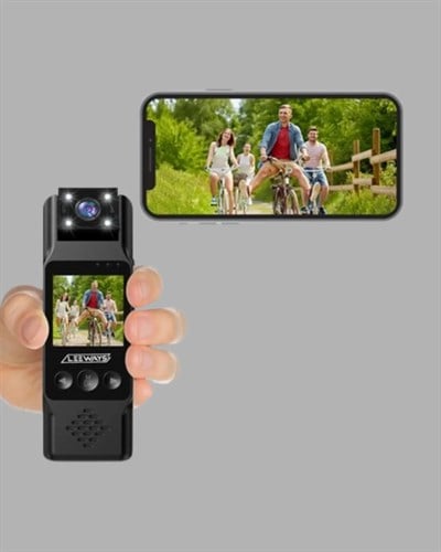 Taşınabilir Full HD Mini Kamera TFT Ekranlı