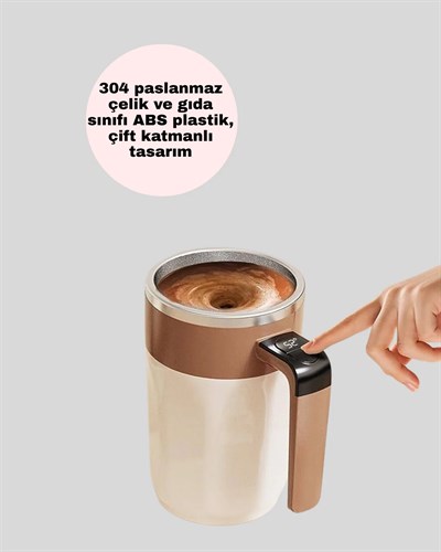 Taşınabilir Otomatik Karıştırma Kupa