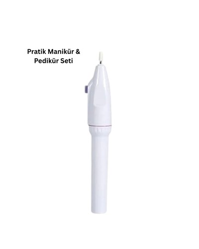 Taşınabilir Profesyonel Manikür Pedikür Seti