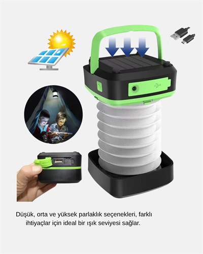 Taşınabilir Şarjlı LED Lamba – Dokunmatik Kontrol, Üç Kademeli Işık ve Uzun Ömürlü Pil Performansı