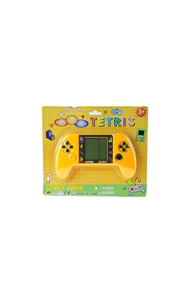 Taşınabilir Tetris Oyun Konsolu Renkli Retro Oyun Aleti Çocuklar İçin Eğlenceli Mini Konsol