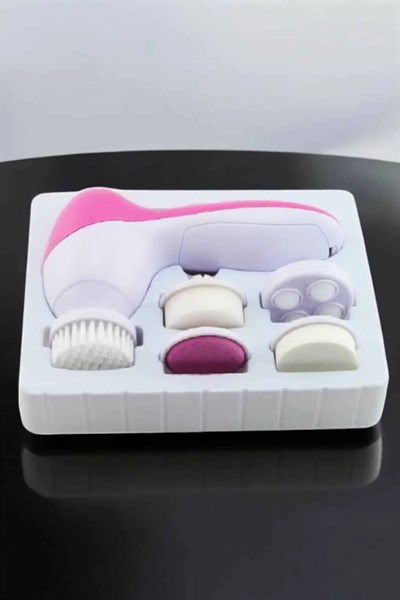 Taşınabilir Yüz Temizleme Cihazı Masaj, Peeling, Temizlik 5 Başlıklı