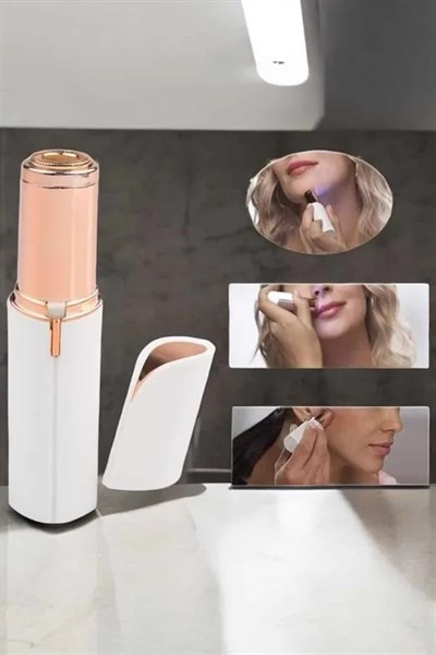 Taşınabilir ve Şık Yüz Kaş Epilatörü Hassas Ciltlere Özel