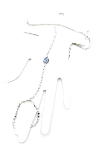 Taşlı Nazar Şahmeran - Gümüş