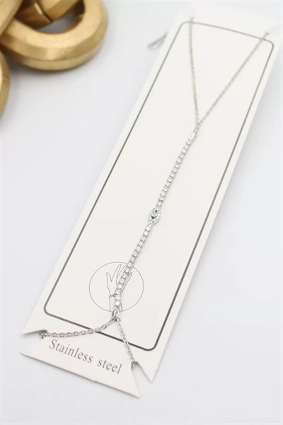 Taşlı Nazar Şahmeran - Gümüş