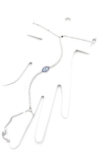 Taşlı Nazar Şahmeran - Gümüş