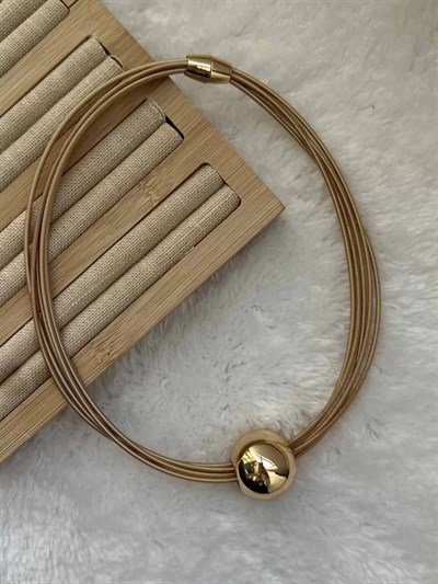 Tasma Kolye - Altın