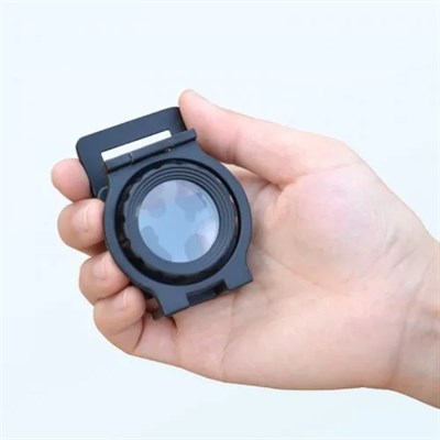 Tekstilciler Için Kumaş Kontrolü Büyüteç,katlanan, Metal 15x Büyütme