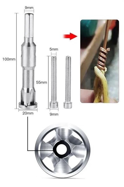 Tel Kablo Soyma Sarma Sıyırma Birleştirme Aparatı El Matkabı Uyumlu