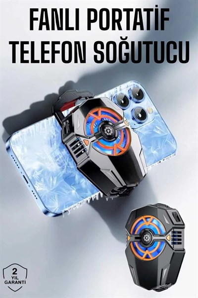 Telefon Soğutucu Fanlı Güçlü Motor Radyotör Soğutucu