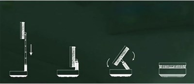 Teleskopik Fan Vantilatör 4 Modlu Şarjlı Katlanabilir Yükseltilebilir Taşınabilir Serinletici Portatif Masa Vantilatörü