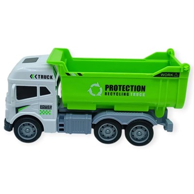 Temizlik Araçları Serisi - Sürtmeli Kamyon 12 cm