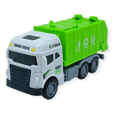 Temizlik Araçları Serisi - Sürtmeli Kamyon 12 cm