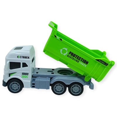 Temizlik Araçları Serisi - Sürtmeli Kamyon 12 cm