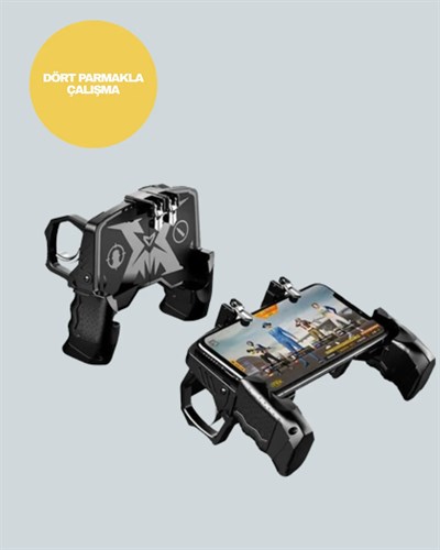 Tetikli Mobil Gamepad Ergonomik Kavramalı Oyun Aparatı