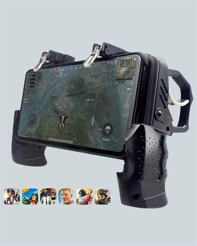 Tetikli Mobil Gamepad Ergonomik Kavramalı Oyun Aparatı