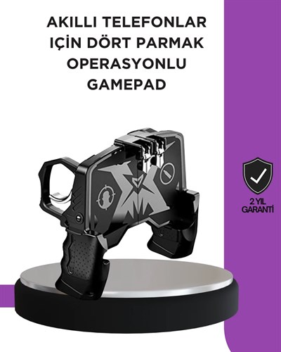 Tetikli Mobil Gamepad Ergonomik Kavramalı Oyun Aparatı