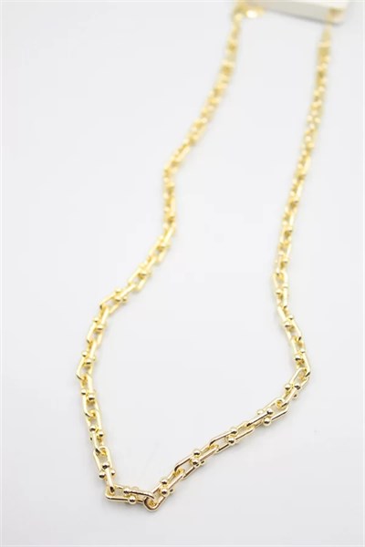 Tfn Zincir Kolye - Altın