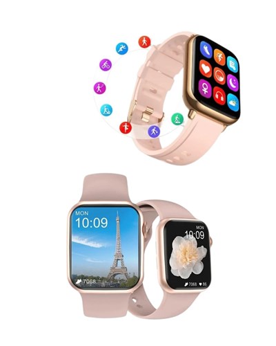 Titreşimli Bildirimli Akıllı Saat – Nabız, GPS, Spor Modları, Telefon Eşleştirme Özellikli
