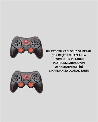 Titreşimli Gamepad – Mobil ve Konsol Uyumluluğu