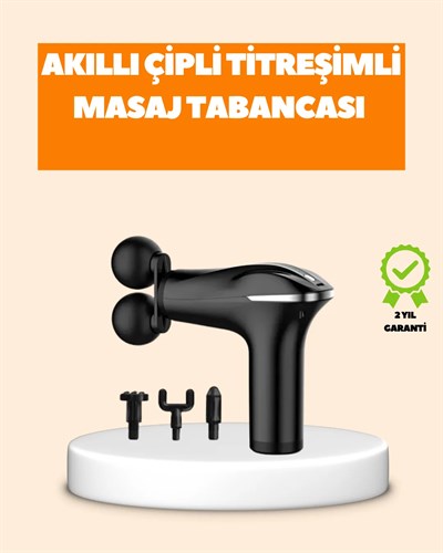 Titreşimli Masaj Aleti Şarjlı Masaj Tabancası Spor Sonrası Kas Gevşetici