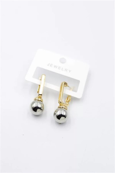 Top Küpe - Gümüş