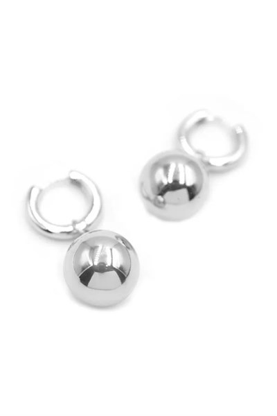 Top Küpe - Gümüş