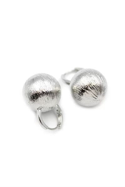 Top Küpe - Gümüş