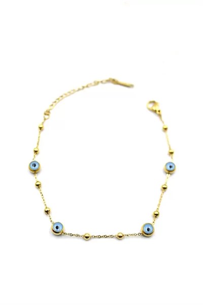 Top Nazar Bileklik - Altın