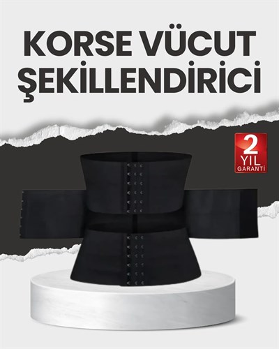 Toparlayıcı Bel Korsesi Nefes Alabilen Elastik