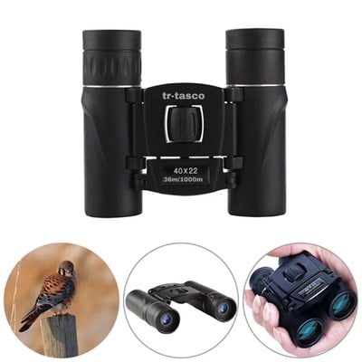 Tr- 40x22 Cepte Taşımalı Kauçuk Kaplamalı Mini Dürbün 1000m