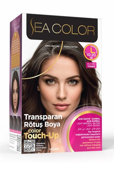 Transparan Rötüş Boyası Açık Kahve Kumral Açık Kumral