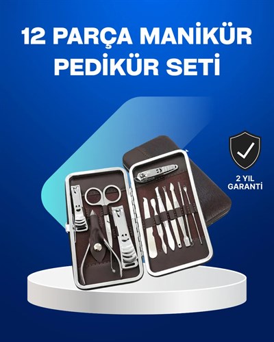 Tüm İhtiyaçlara Uygun Taşınabilir Manikür & Pedikür Seti