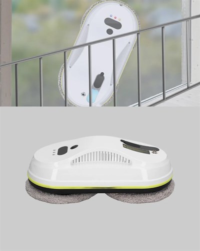 UPS Destekli Düşmeye Karşı Korumalı Cam Temizleme Robotu