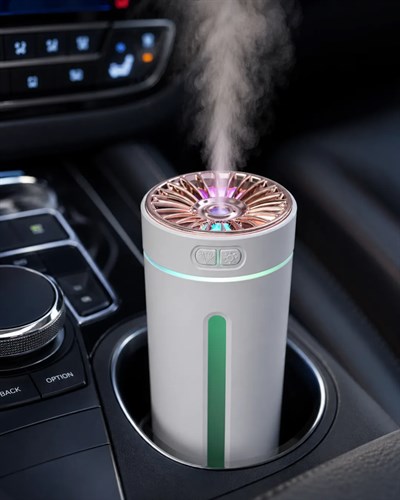 USB Araç Nemlendirici 5 Esans Hediyeli Renkli Işıklı Mini Difüzör