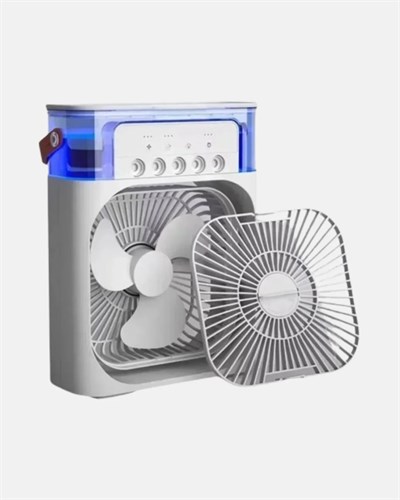 USB Bağlantılı Taşınabilir Mini Klima Fan 500ML Su Hazneli ve Sessiz Çalışma