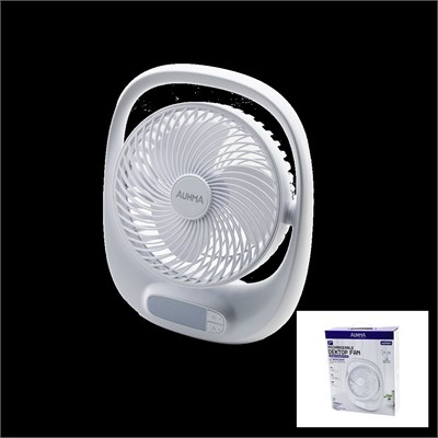 USB Masaüstü Fan 20 cm 3 Kademe Işıklı