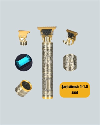 USB Şarjlı Kablosuz Saç Kesme Cihazı