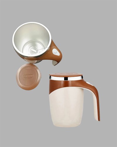 USB Şarjlı Manyetik Karıştırıcı Kupa Otomatik Karıştırma Paslanmaz Çelik