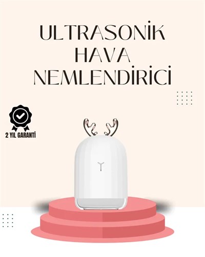 USB Şarjlı Mini USB Nemlendirici LED Işıklı Masaüstü Cihaz