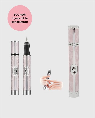 USB Şarjlı Profesyonel 20.000 RPM Elektrikli Oje Sökücü ve Tırnak Bakım Aleti