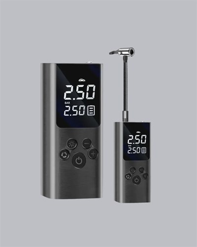 USB Şarjlı Taşınabilir Hava Kompresörü Dijital Ekranlı