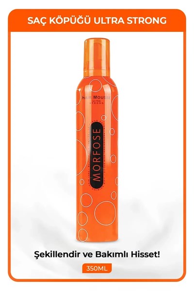 Ultra Strong Saç Köpük 350 ML - Ultra Güçlü Tutuş - mrfs