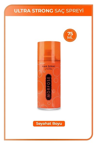 Ultra Strong Saç Spreyi 75 ML - Güçlü Tutuş - mrfs