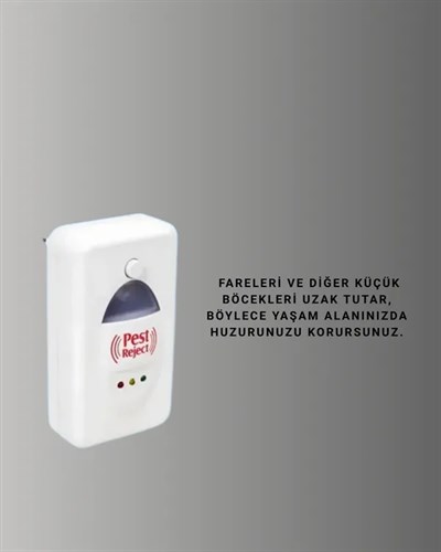 Ultrasonik Ses Dalgalarıyla Kimyasalsız Fare ve Böcek Kovucu Cihaz