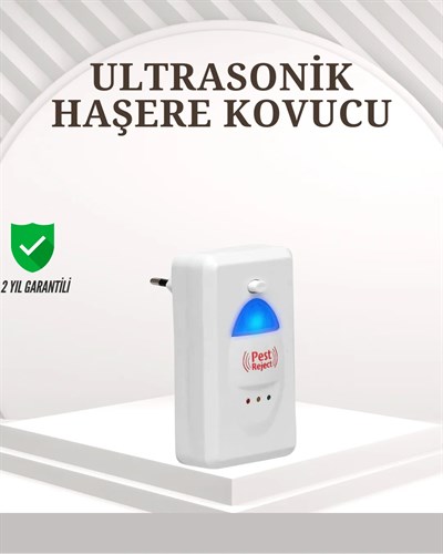 Ultrasonik Teknolojili Elektronik Haşere Kovucu