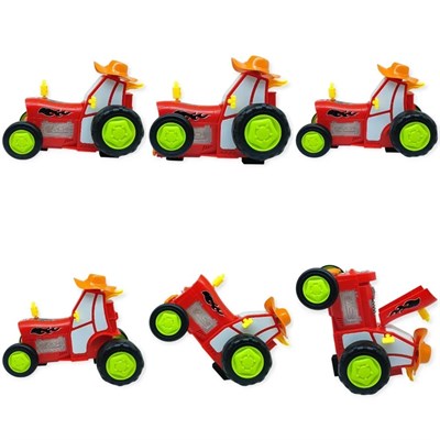 Uzaktan Kumandalı Dans Eden Çılgın Araba - Kırmızı