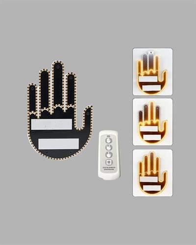 Uzaktan Kumandalı LED Jest Işığı – 3 Farklı Hareket Modu