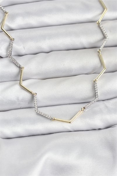 VIP Seri Zikzak Model Kadın Kolye